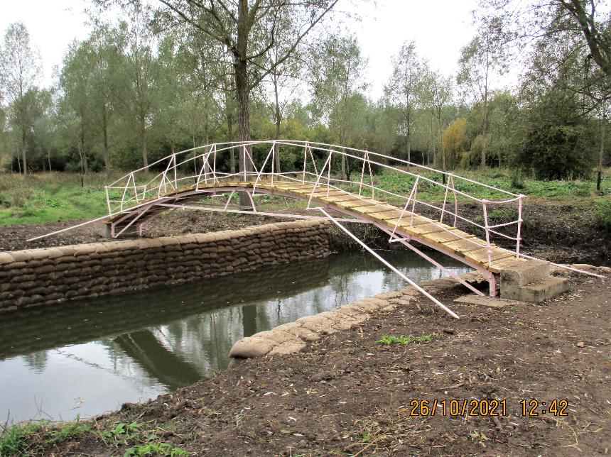 Dick Nunn's bridge restored Oct 21